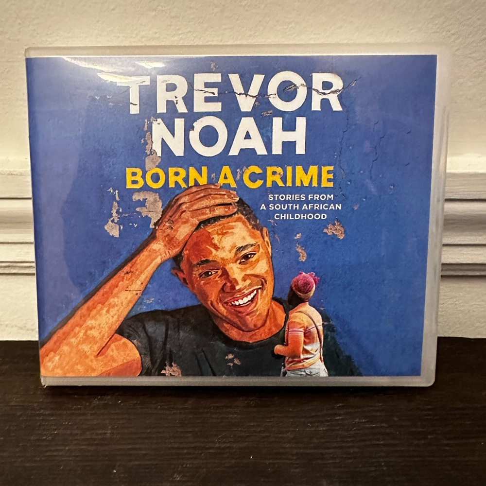 Trevor Noah Born a Crime Audiobook on CD 7 disc set